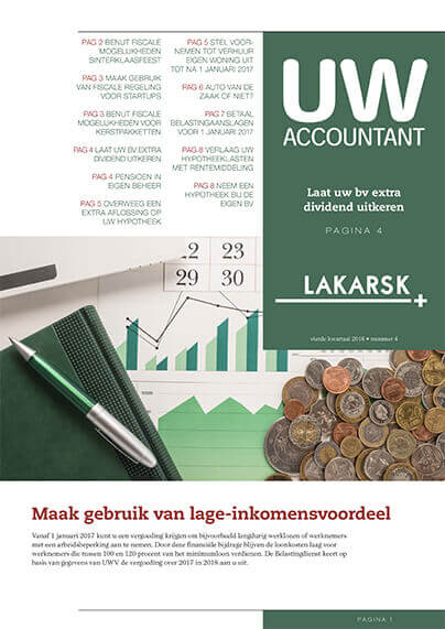 Nieuwsbrief Uw Accountant