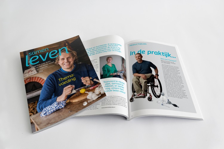 Redactie-en-vormgeving-magazine-Coloplast-Samen-Leven-winter-2018